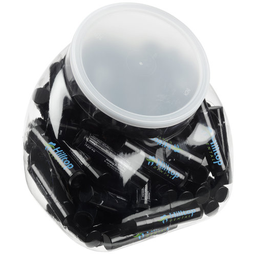 Black Tube Lip Balm Tub - 100-Pieces - 24 hr Main Image