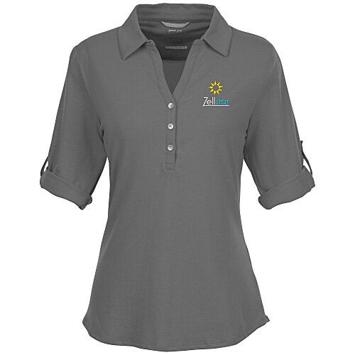 Cutter & Buck Thrive Tri-Blend Stretch Polo - Ladies' Main Image