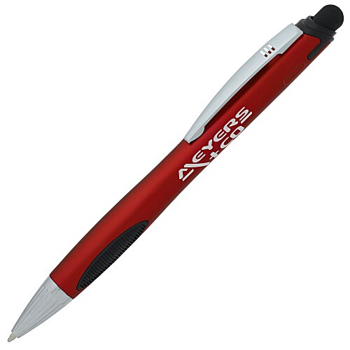 Landon Light-Up Logo Stylus Twist Pen Main Image
