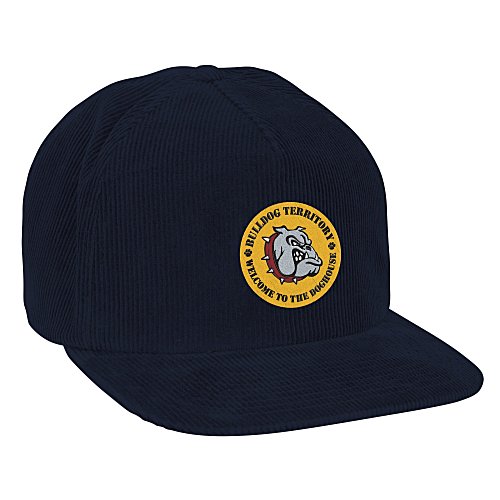 Yupoong Corduroy Snapback Cap Main Image