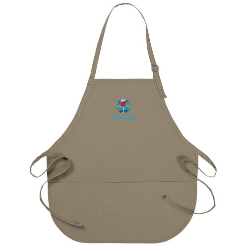 Three-Pocket Buckle Apron Main Image