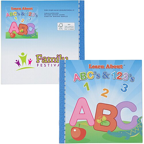 Learn About Book - ABC's & 123's Main Image