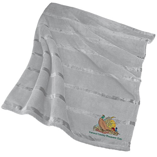 Brighton Metallic Stripe Blanket Main Image