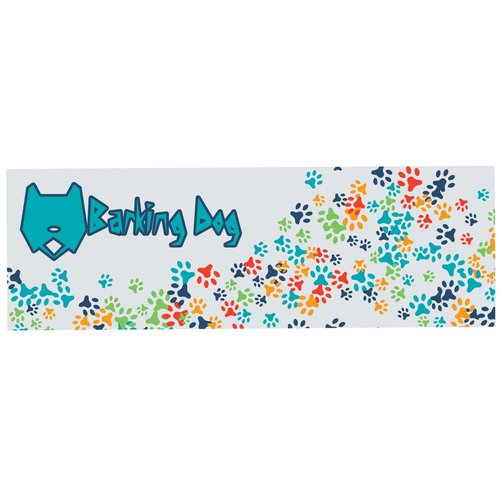 Full Color Sticker - Rectangle - 1 inch x 3 inches Main Image