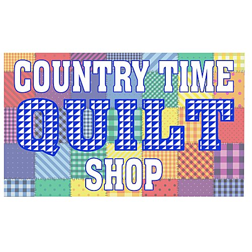 Full Color Sticker - Rectangle - 1 1/2 inches x 2 1/2 inches Main Image