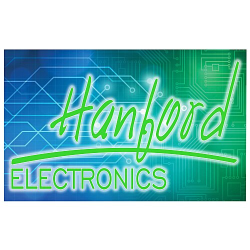 Full Color Sticker - Rectangle - 2 1/2 inches x 4 inches Main Image