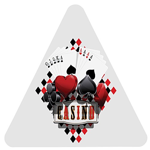 Full Color Sticker - Triangle - 3" Main Image