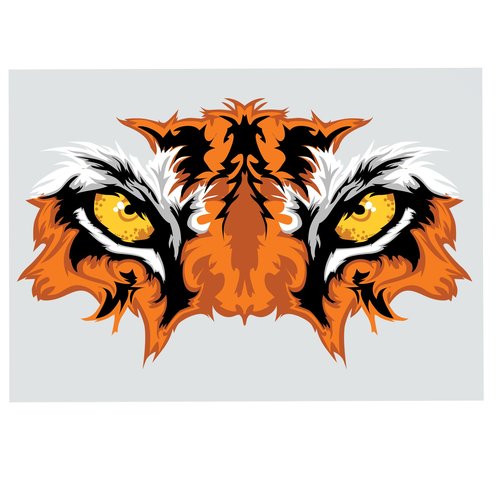 Full Color Static Decal - Rectangle - 3-1/2" x 5" Main Image