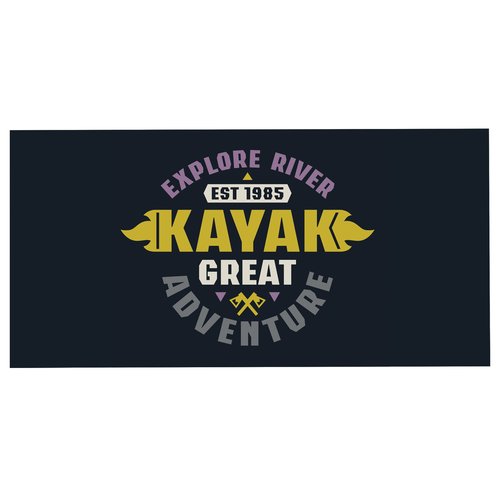 Full Color Static Decal - Rectangle - 4" x 8" Main Image