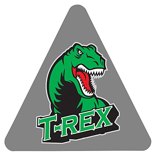 Full Color Static Decal - Triangle - 8" Main Image