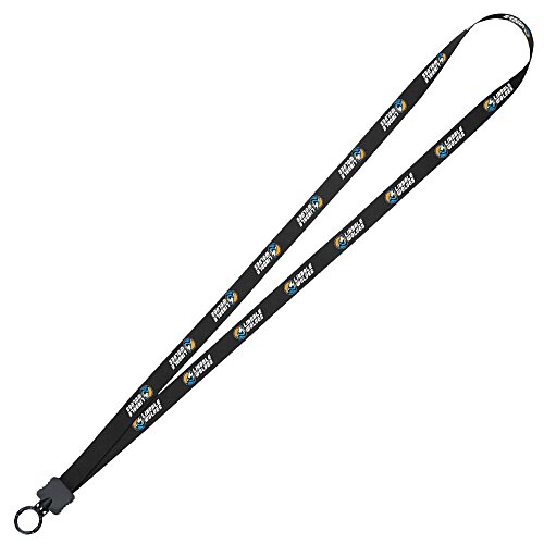 Dye-Sublimated Lanyard - 1/2" - 32" - Plastic O-Ring - 24 hr Main Image