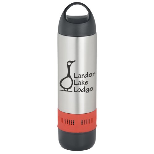 Rumble Bottle with Bluetooth Speaker - 14 oz. - Stainless Main Image