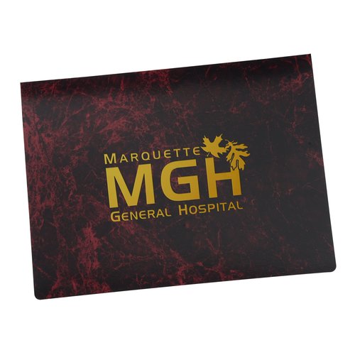 Paper Certificate Holder - Marble Main Image