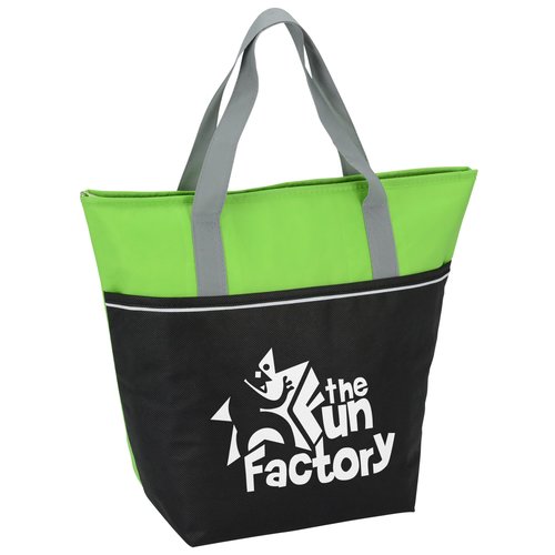 Large Totable Lunch Cooler Tote - 17" x 14" Main Image