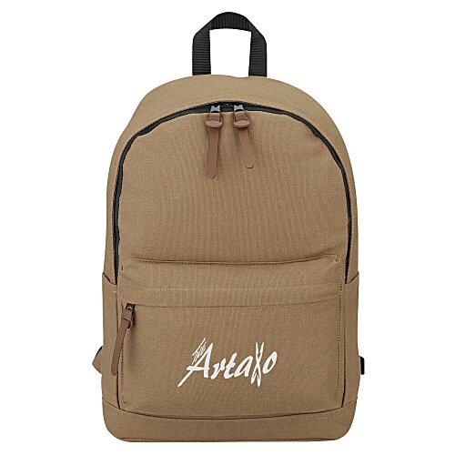Venlo Cotton Laptop Backpack Main Image