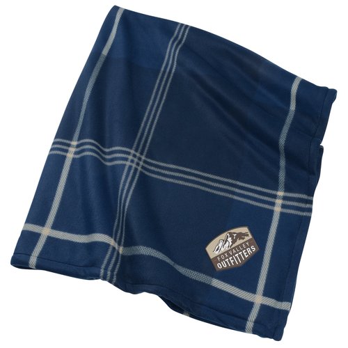 Plaid Fleece Sherpa Blanket Main Image