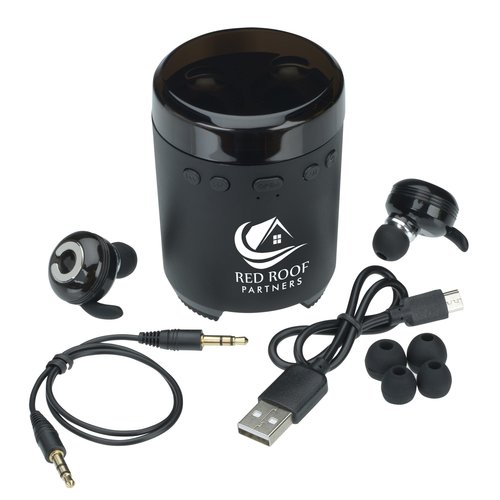 ifidelity Bluetooth Speaker with True Wireless Ear Buds Main Image