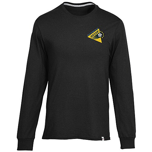 Russell Athletic Essential LS Performance Tee - Men's - Embroidered Main Image