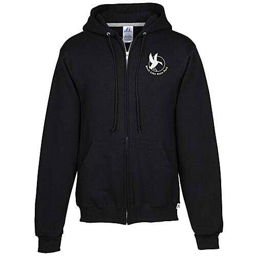 Russell Athletic Dri-Power Hooded Full-Zip Sweatshirt - Screen Main Image