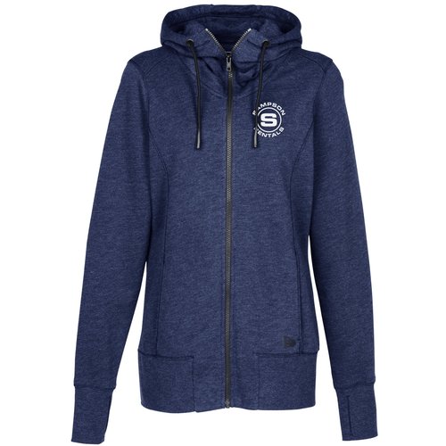 New Era Tri-Blend Full-Zip Hoodie - Ladies' - Screen Main Image