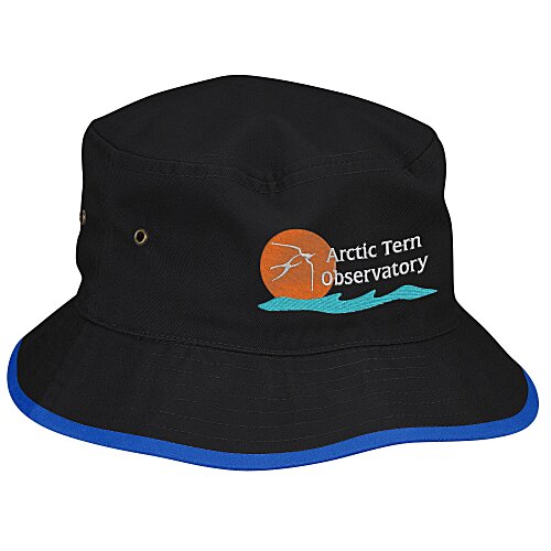 Brushed Cotton Twill Bucket Hat - 24 hr Main Image