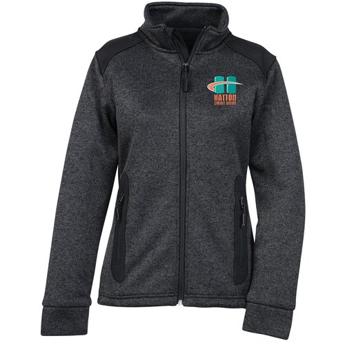Heavy Knit Technical Sweater Fleece Jacket - Ladies' - 24 hr Main Image