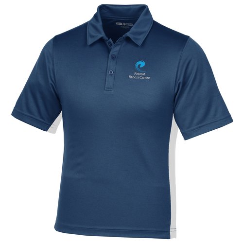 Side Swipe Colorblock Performance Polo - Men's - 24 hr Main Image