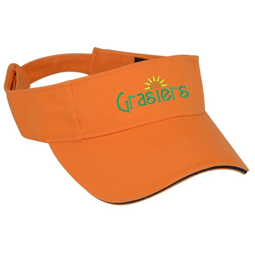 Contrast Peak Twill Visor - 24 hr Main Image