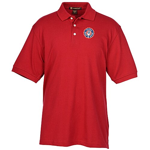 Harriton 5.6-oz Easy Blend Polo - Men's - Full Color Main Image