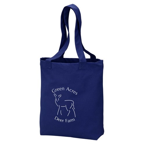 Peached 12 oz. Cotton Tote - 24 hr Main Image