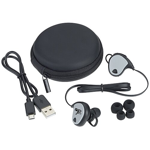 Kalmar Bluetooth Ear Buds with Zippered Case Main Image