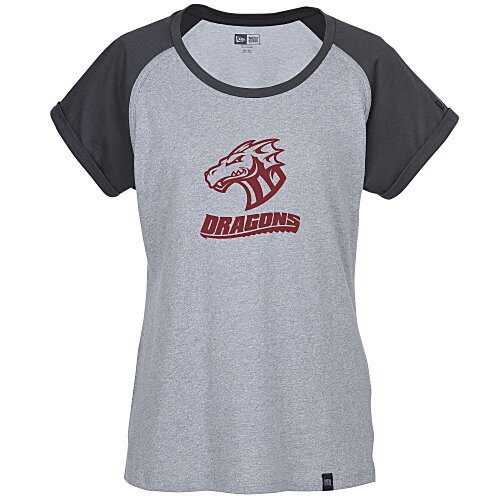 New Era Legacy Blend Varsity Tee - Ladies' - Screen Main Image