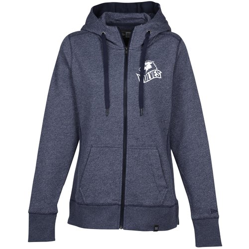 New Era French Terry Full-Zip Hoodie - Ladies' - Screen Main Image
