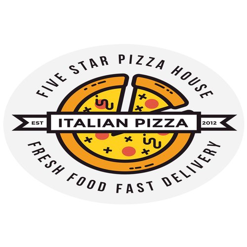 Full Color Sticker - Oval - 2" x 3" Main Image