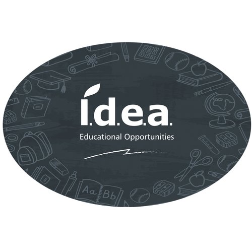 Full Color Static Decal - Oval - 3" x 4-1/2" Main Image