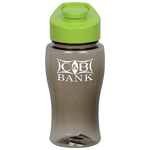 Poly-Pure Lite Bottle with Flip Carry Lid - 18 oz. Main Image