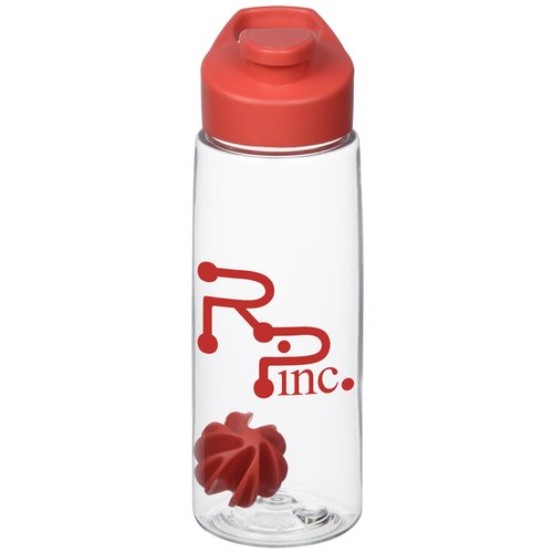 Clear Impact Flair Bottle with Flip Carry Lid - 26 oz. - Shaker Main Image