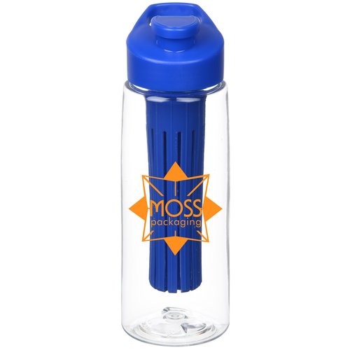 Clear Impact Infuser Flair Bottle with Flip Carry Lid - 26 oz. Main Image