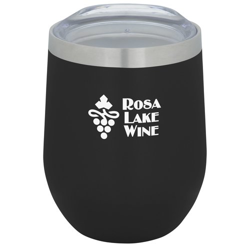 Corzo Vacuum Insulated Wine Cup - 12 ounces - 24 hr Main Image