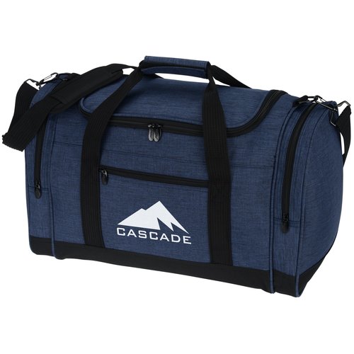 4imprint Heathered Leisure Duffel Main Image