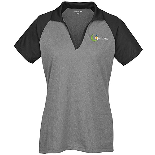 Rival RacerMesh Raglan Heather Polo - Ladies' Main Image