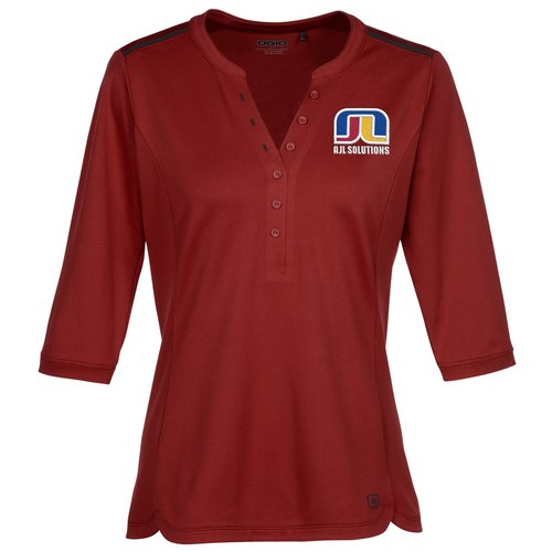 OGIO Merge Henley - Ladies' Main Image