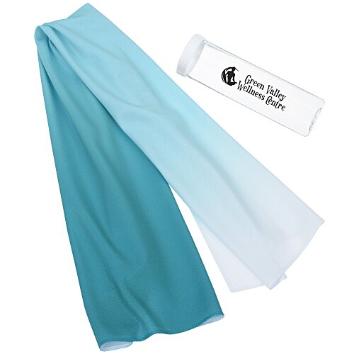 Athletic Cool Down Towel - Ombre Main Image