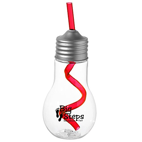 Light Bulb Tumbler with Straw - 20 oz. Main Image