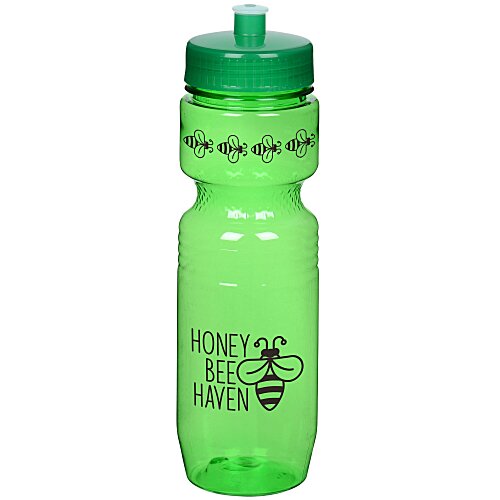 Jogger Water Bottle - 25 oz. - Translucent Main Image