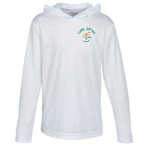Zone Performance Hooded Tee - Youth Main Image
