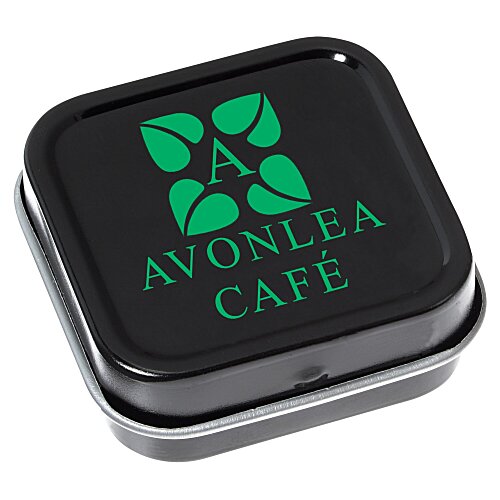 Mini Square Mint Tin - 24 hr Main Image