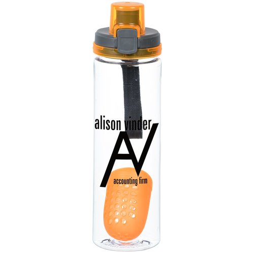 On The Go Bottle with Locking Lid - 22 ounces - Floating Infuser Main Image