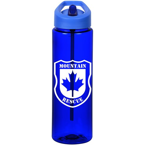 Colorful Bottle with Flip Straw Lid - 24 oz. Main Image