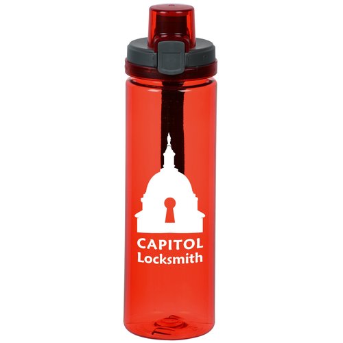 Colorful Bottle with Locking Lid - 24 oz Main Image